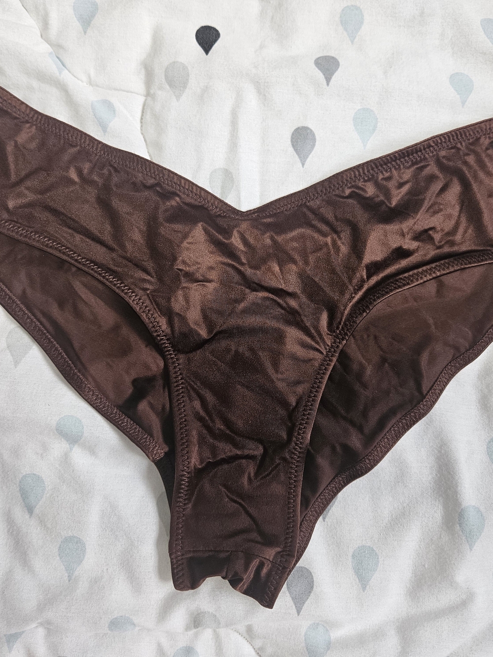 Victoria's Secret Brown High-Leg Cheeky Panties